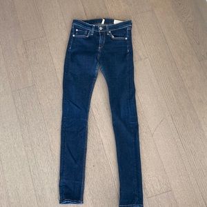 Rag & Bone Size 26 High Rise Skinny